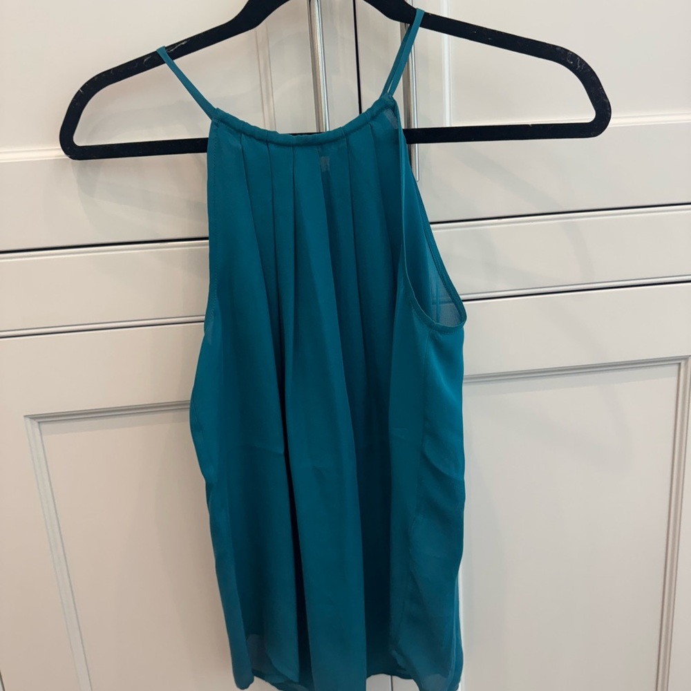 Teal Sleeveless Women's Top
